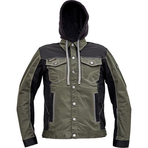 CHAQUETA NEURUM CLS JACKET+HOOD DARK OLIVE